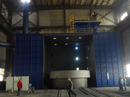 Q76 Trolley Type Shot Blasting Machine