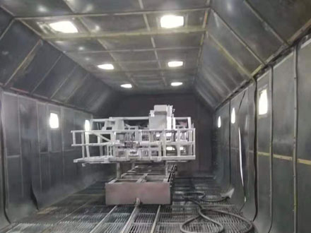 Q76 Trolley Type Shot Blasting Machine