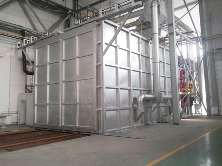Q76 Trolley Type Shot Blasting Machine
