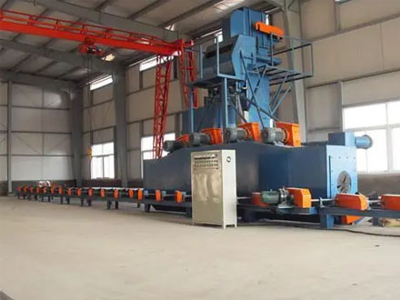 QGW Steel Pipe Outer Wall Shot Blasting Machine