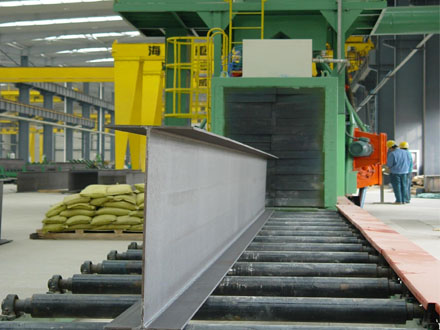 H-beam Special Shot Blasting Machine