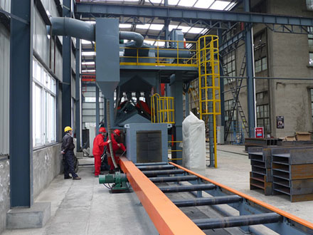 H-beam Special Shot Blasting Machine