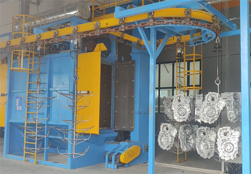 How to solve the problem of incomplete rust removal by shot blasting machine?