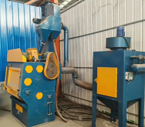 Q326 Rubber Belt Shot Blasting Machine