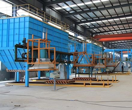V-process Molding Line