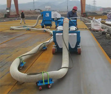 Mobile Shot Blasting Machine